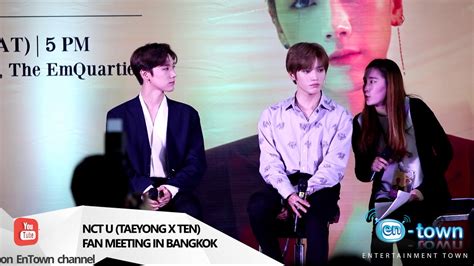 Taeyong Fan Meeting: K-Pop Royalty Meets Loyal Subjects!